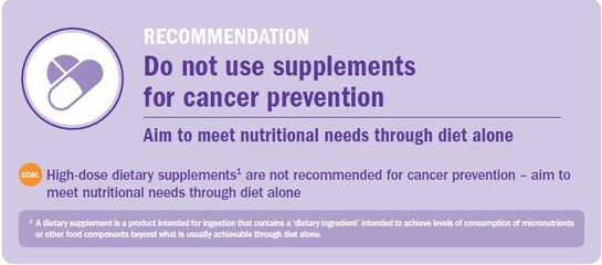 飲食、營養、運動與癌癥 一份基于《癌癥預防指南》的實用解讀